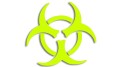 naklejka zagrozenie biologiczne biohazard zolty neon.jpg