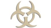 naklejka zagrozenie biologiczne biohazard bezowa.jpg