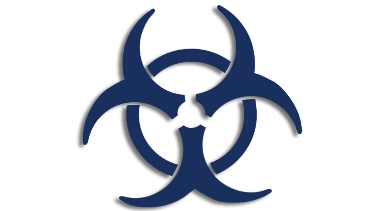 naklejka zagrozenie biologiczne biohazard granatowa.jpg