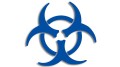 naklejka zagrozenie biologiczne biohazard niebieska.jpg