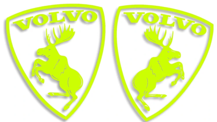 naklejka łoś volvo hd zolta neon.jpg
