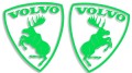 naklejka łoś volvo hd zielona neon.jpg