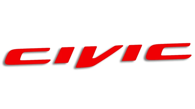 naklejka civic czerwona neon.jpg