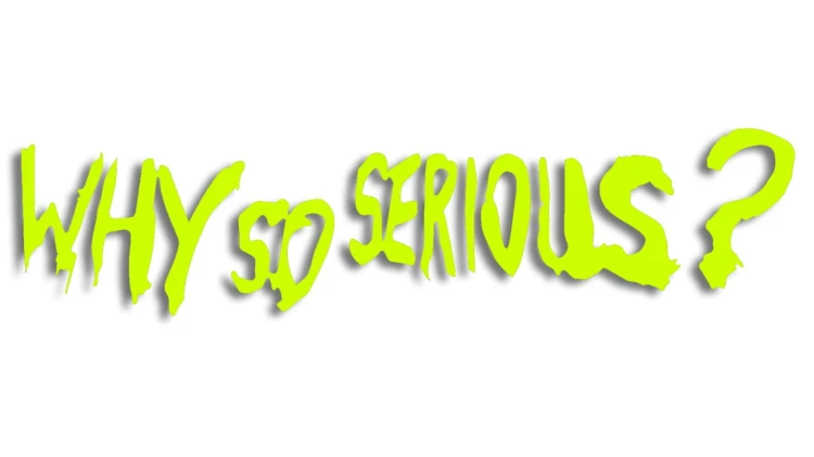 naklejka why so serious zolta neon.jpg