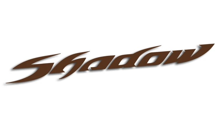 naklejka shadiow honda ciemny brazowy.jpg