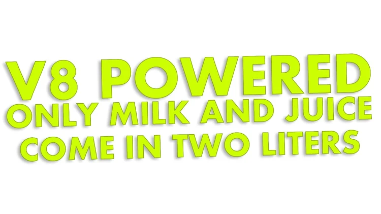 naklejka-v8-powered-only-milk-and-juice-come-in-two-liters-zolta-neon.jpg