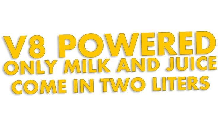 naklejka-v8-powered-only-milk-and-juice-come-in-two-liters-zolta.jpg