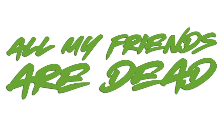 naklejka-all-my-friends-are-dead-jasny-zielony.jpg