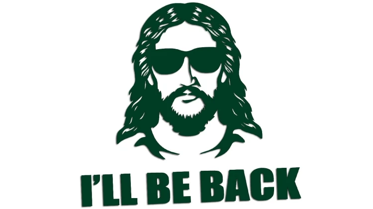 naklejka-jezus-i'll-be-back-ciemny-zielony.jpg