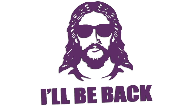 naklejka-jezus-i'll-be-back-fioletowa.jpg