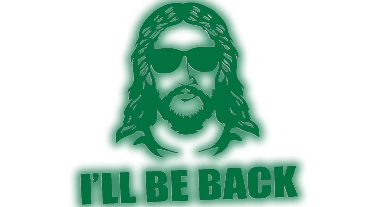 naklejka-jezus-i'll-be-back-zielony-odblask.jpg