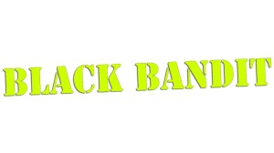 Naklejka BLACK BANDIT - kolory neonowe