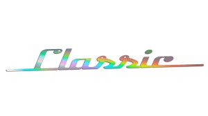 Naklejka CLASSIC #2 - holograficzna