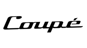 Naklejka COUPE - kolory - połysk/mat
