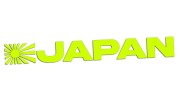 Naklejka na auto JAPAN Rising Sun - styl JDM dla Honda Toyota Nissan - neon