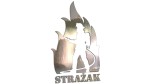 Naklejka STRAŻAK - OGIEŃ - POŻAR - kolory - chrom