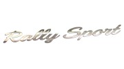 Naklejka Rally Sport - styl rajdowy wyścigowy - chrom