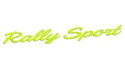 Naklejka Rally Sport - styl rajdowy wyścigowy - neon