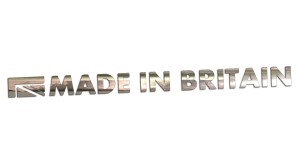 Naklejka MADE IN BRITAIN - kolory - chrom