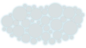 KÓŁKA KROPKI GROCHY 50 SZTUK różne rozmiary - kolory odblaskowe