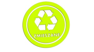 ODPADY ZMIESZANE - kolory neonowe