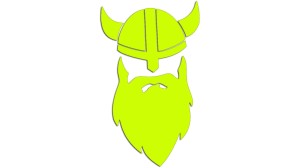 WIKING - VIKING - SKANDYNAWIA - kolory neonowe