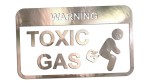 WARNING - TOXIC GAS - kolory - chrom