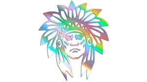 INDIANIN - APACZ #2 - holograficzna