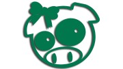 naklejka subaru pig girl zielona.jpg