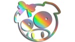 Subaru pig / świnia świnka JDM - girl dziewczyna - holograficzna