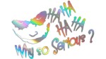HAHAHAHA WHY SO SERIOUS JOKER - holograficzna