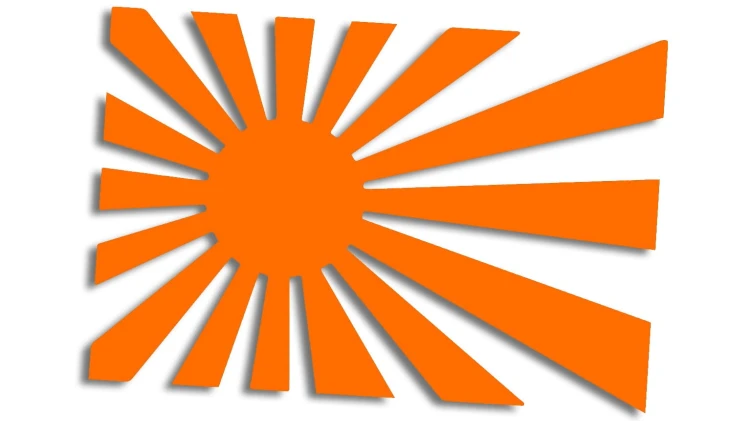 naklejka flaga japonia pomaranczowa.jpg