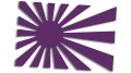 naklejka flaga japonia fioletowa.jpg