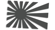 naklejka flaga japonia grafitowa.jpg