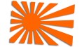 naklejka flaga japonia pomaranczowa neon.jpg
