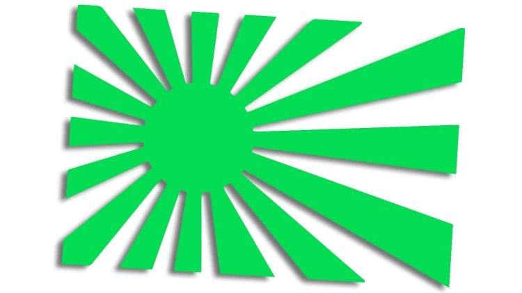 naklejka flaga japonia zielona neon.jpg