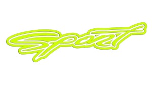 SPORT NAPIS #2 - kolory neonowe