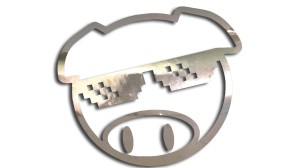 Subaru pig / świnia JDM - thug life - kolory - chrom