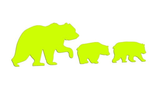 naklejka-niedzwiedzica-i-niedzwiadki-zolta-neon.jpg