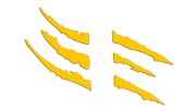 naklejka-drap-pazur-dzielony-zolta.jpg