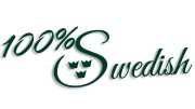 naklejka 100% swedish volvo saab scania ciemny zielony.jpg