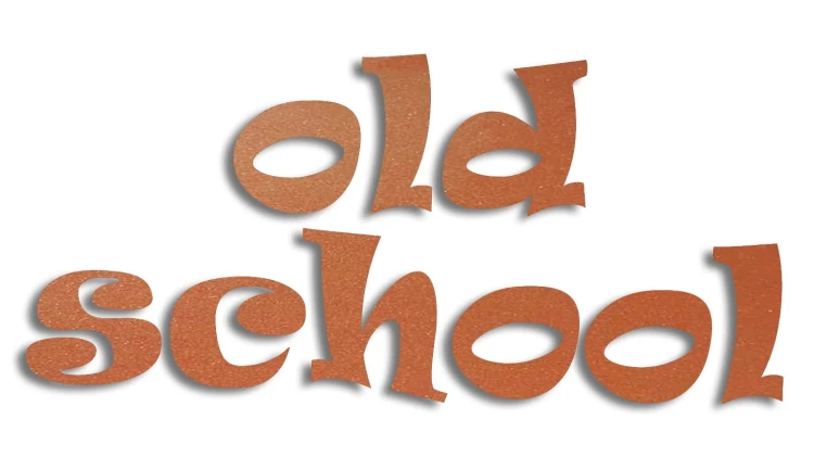 naklejka old school miedziana.jpg
