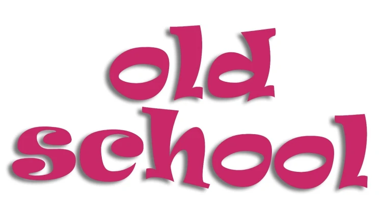 naklejka old school rozowa.jpg