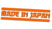 naklejka made in japan paski pomaranczowa neon.jpg