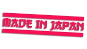 naklejka made in japan paski rozowa neon.jpg