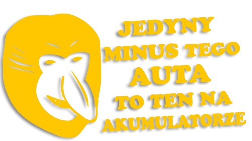 naklejka janusz nosacz jedyny minus zolta.jpg