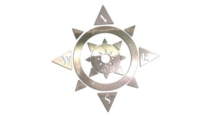 RÓŻA WIATRÓW #4 - kolory - chrom