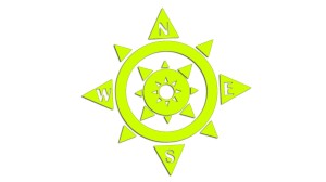 RÓŻA WIATRÓW #4 - kolory neonowe