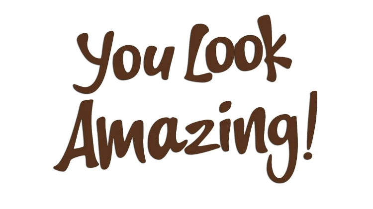 naklejka-you-look-amazing-ciemny-brazowy.jpg