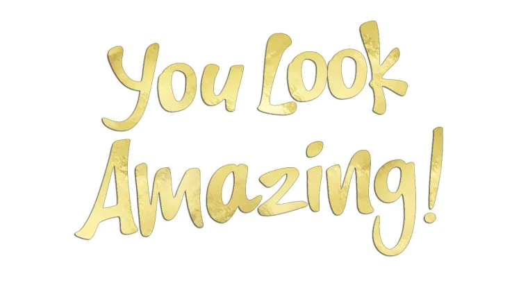 naklejka-you-look-amazing-zloty-chrom.jpg